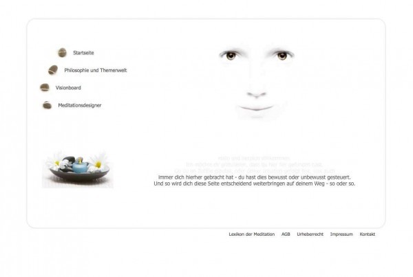 Website-Erstellung: Secret Meditation